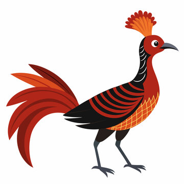 recommend clip art: Lyrebird Art Vector Design