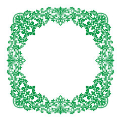 Luxury frame Ornament wedding decoration