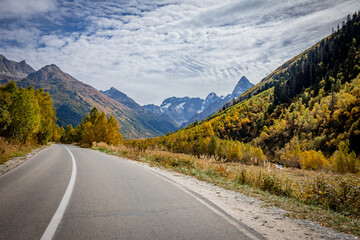 autumn in the mountines