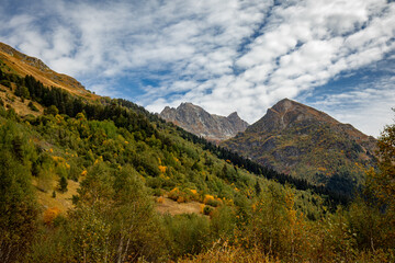 autumn in the mountines