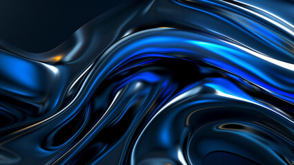 Fototapeta premium Background abstract deep blue