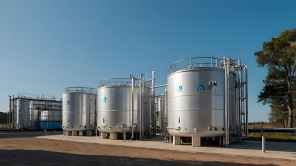 oil storage tanks