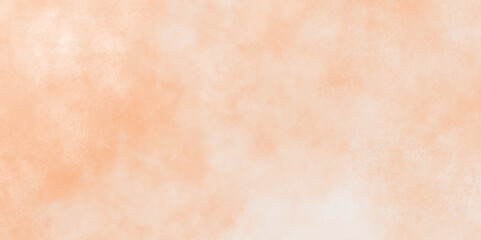 soft abstract watercolor background with fogg and clouds, cloudy and stained watercolor painting textured on white paper, Pink and orange light background with grunge effect, Old paper texture.