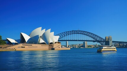 Sydney Opera House and Harbour Bridge
