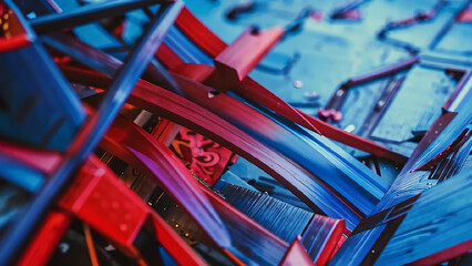 Abstract line background 