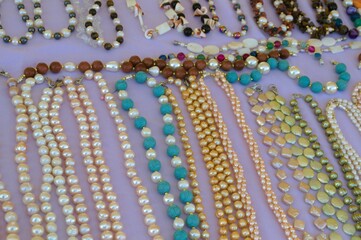 Margarita also known as Pearl Island.
The sale of handicrafts to tourists includes typical objects as well as pieces made with coral, and many pearls!