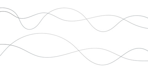 white 2d curves waves through strokes simple thread vector format wallpaper