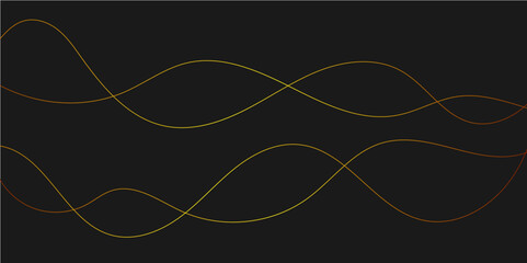 Black Stroke or lines abstract waves and curves simple vector format wallpaper 