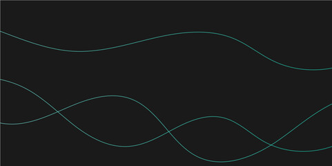 Black Stroke or lines abstract waves and curves simple vector format wallpaper 