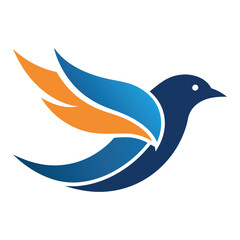 Beautiful birds logo design