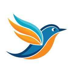 Beautiful birds logo design