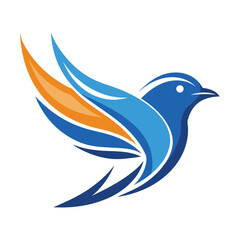 Beautiful birds logo design