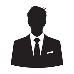 silhouette Businessman icon