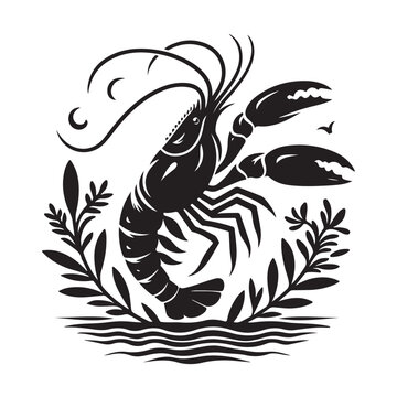 Lobster clip art preview