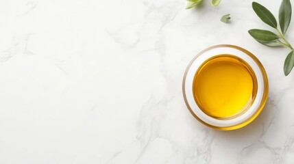 Cleansing balm transforming into oil on the skin, nourishing skincare, deep clean