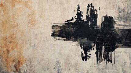 Obraz premium Black & White Abstract Texture.