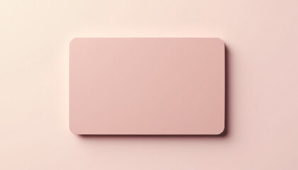 Mock up blank rectangular makeup palette