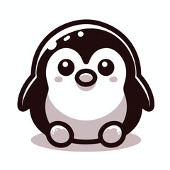 Penguin baby vector vector  