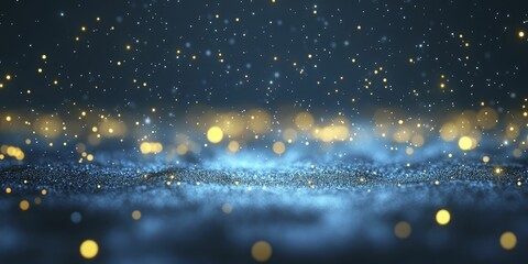 Obraz premium As the night unfolds, the twinkle of stars paints a tapestry of wonder, encouraging hopes to soar beyond the horizon.
