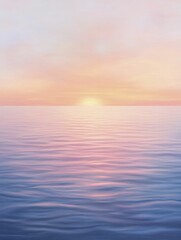 Obraz premium Rippling waters mirror a luminous horizon, where the spirit of exploration awakens in a lively dance.