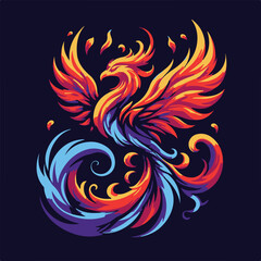 "Eternal Flame" Phoenix vector 
