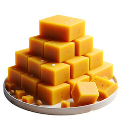 Realistic Mysore Pak