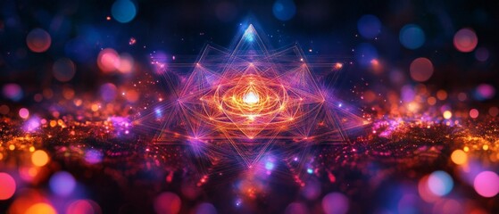 Sri Yantra Sacred Geometry Hinduism Religion Spiritual Symbol