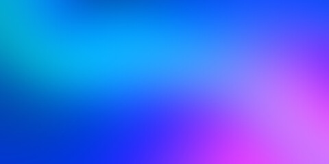 Abstract Blue Colored Gradient Background Blurred Grainy Defocused Trendy Backgrounds For Banner, Poster, Wallpaper, Presentation,