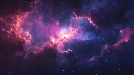 Fototapeta premium Cosmic Nebula.