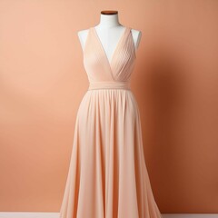 Obraz premium dress on mannequin with plain background