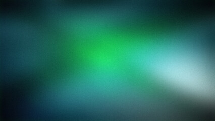 A vibrant, grainy 4K background featuring a green and teal gradient with soft white highlights. Ideal for modern, abstract wallpapers and banners