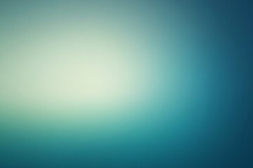 Obraz premium Gradient Header Web Banner with Blue and Green Shades, Minimalist Design with Soft Lighting and Blurred Edges