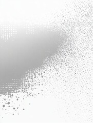 Grey Gradient Background with Pixel Art-Style Design of Horizontal Rows for Sound Waves and Digital Data Streams