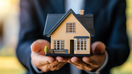 House sale and realtor focused on first-time buyers