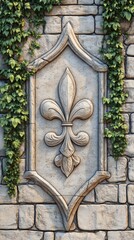 Fleur de lis Royal Emblem Christianity Religion Spiritual Symbol