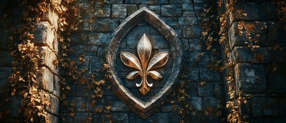 Fleur de lis Royal Emblem Christianity Religion Spiritual Symbol