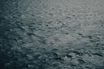 water surface in dark colors