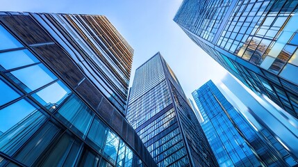 Obraz premium Commercial real estate featuring coworking spaces
