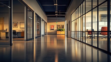 Commercial real estate featuring coworking spaces