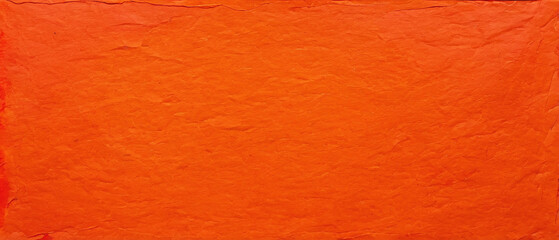 Fond peinture orange textur&eacute;e, cr&eacute;pi, ocre, tadelakt. 
