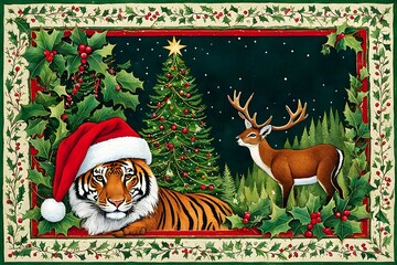 Village Life: A Festive Christmas with Animals