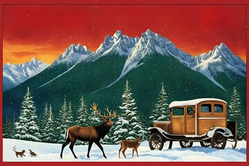 Village Life: A Festive Christmas with Animals