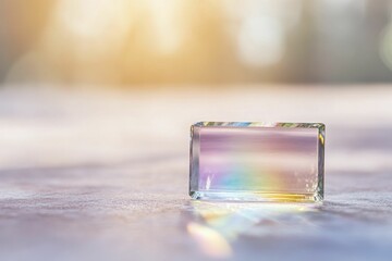 A stunning showcase of vibrant contrasts, where light bends through a prism, uncovering unseen facets of allure.