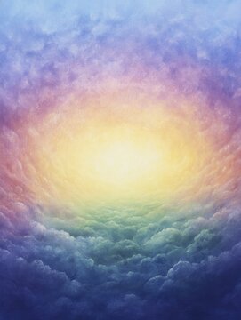 The visual impact of vibrant colors colliding in a cosmic dance, inviting exploration into the unknown realms of beauty