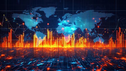 Economic Ripple Effects: Visualizing Global Markets Amid Fluctuating Oil Prices