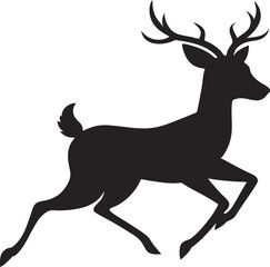 Deer Silhouette: Capturing the Grace and Majesty of Forest Life