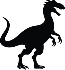 tyrannosaurus dinosaur vector illustration