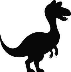 tyrannosaurus rex dinosaur, Dinosaur silhouettes set, large pack of vector silhouette design