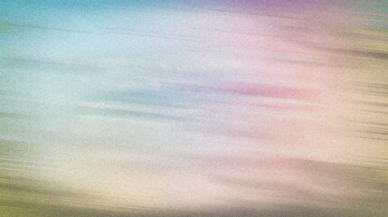 Obraz premium Abstract pastel colors grainy gradient texture motion blur light background for banner design