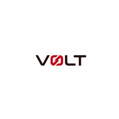 Volt logo flat vector design